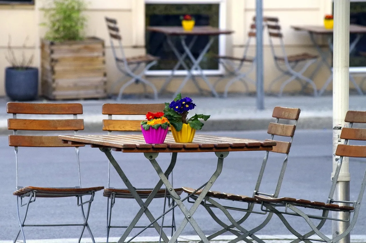 Servierdetail für einen persönlichen Cateringmoment